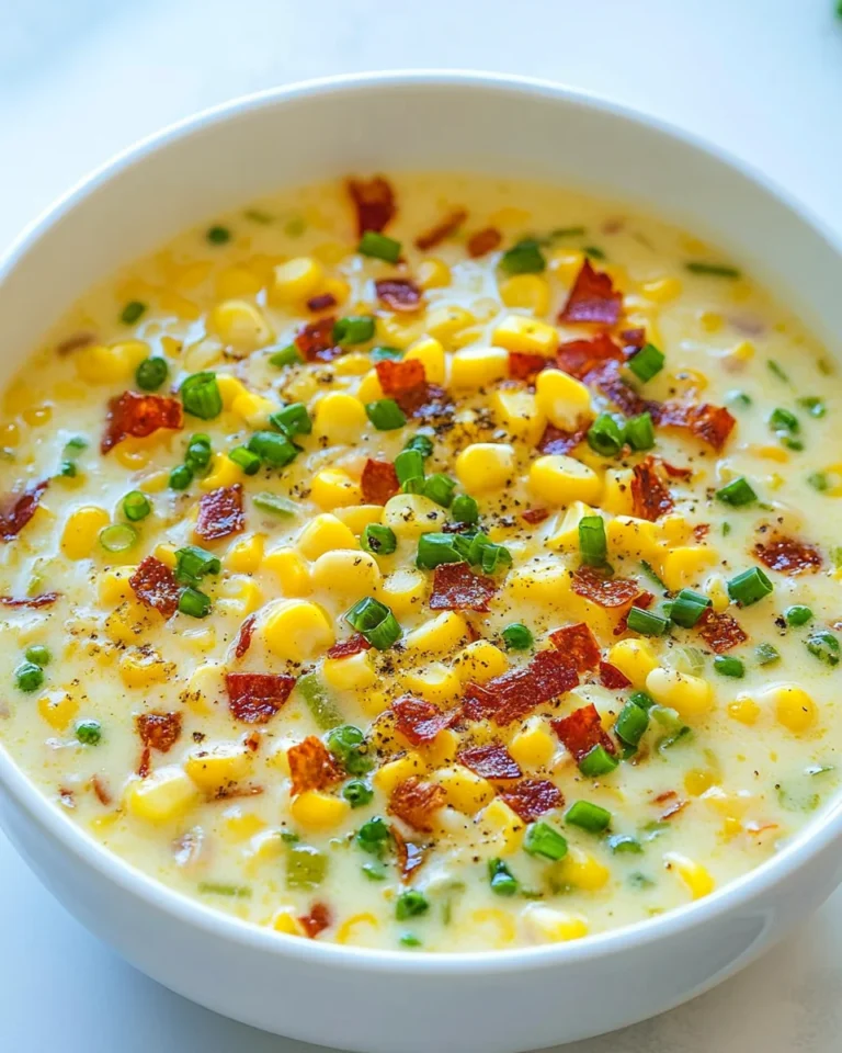 Classic Corn Chowder for Cozy Nights