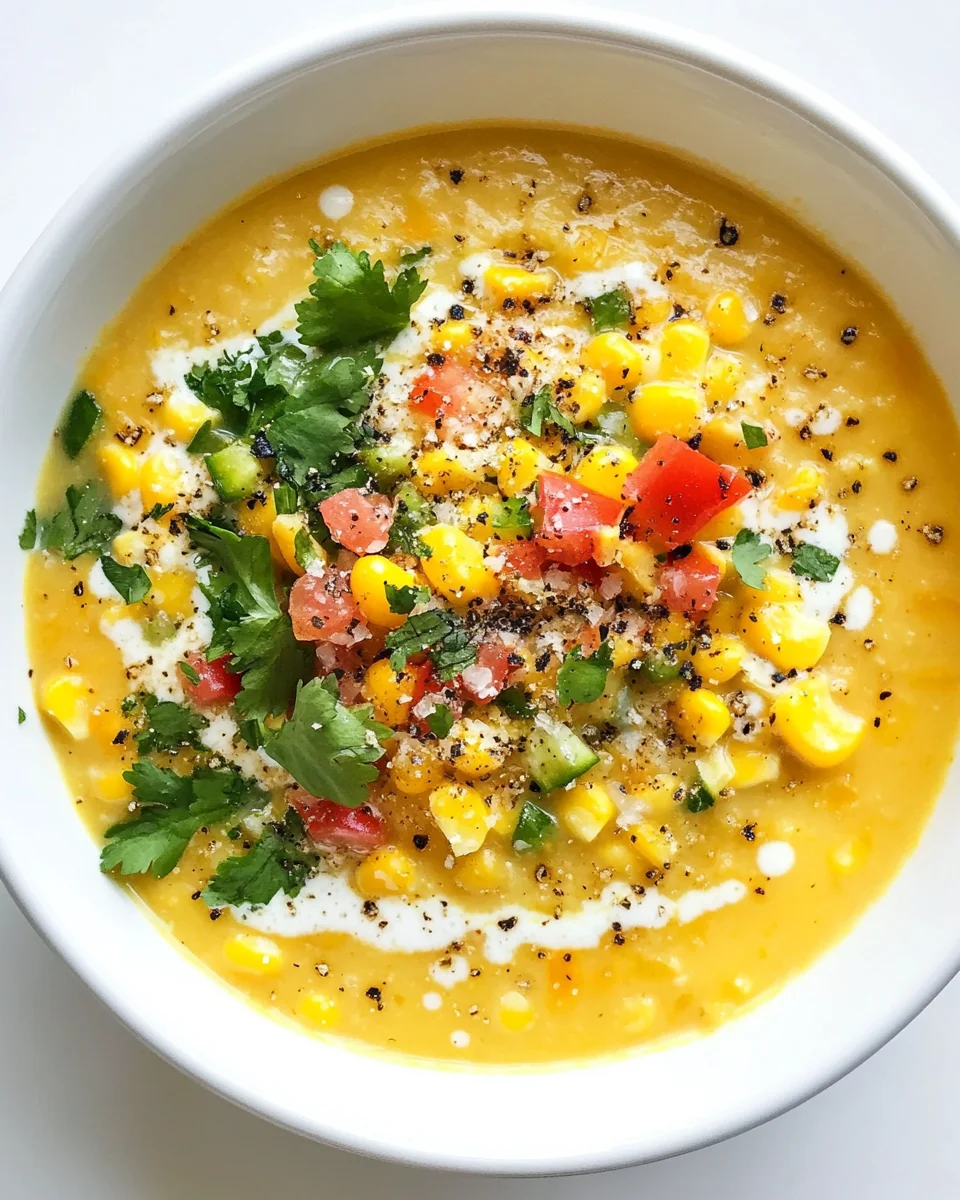 Creamy Fresh Corn Soup - additional image