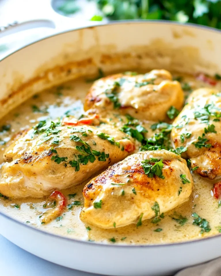 Simple Country French Skillet Chicken