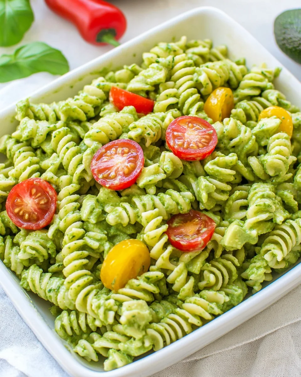 Creamy Avocado Pasta Salad: Delicious and Wholesome Comfort Food - additional image