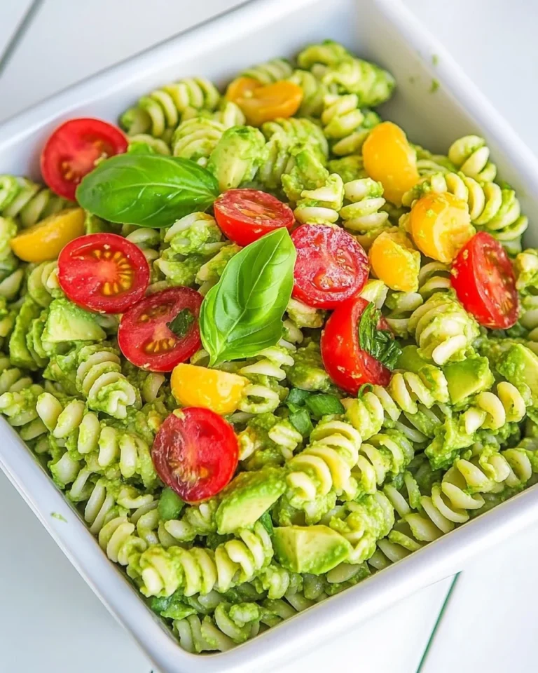 Creamy Avocado Pasta Salad: Delicious and Wholesome Comfort Food