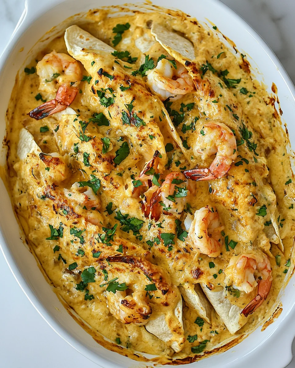Creamy Seafood Enchiladas: A Delicious Homemade Classic - additional image