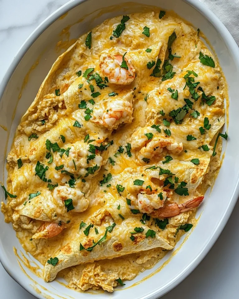 Creamy Seafood Enchiladas: A Delicious Homemade Classic