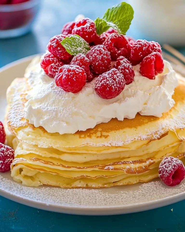 Delicious Homemade Crepe Cake Recipe