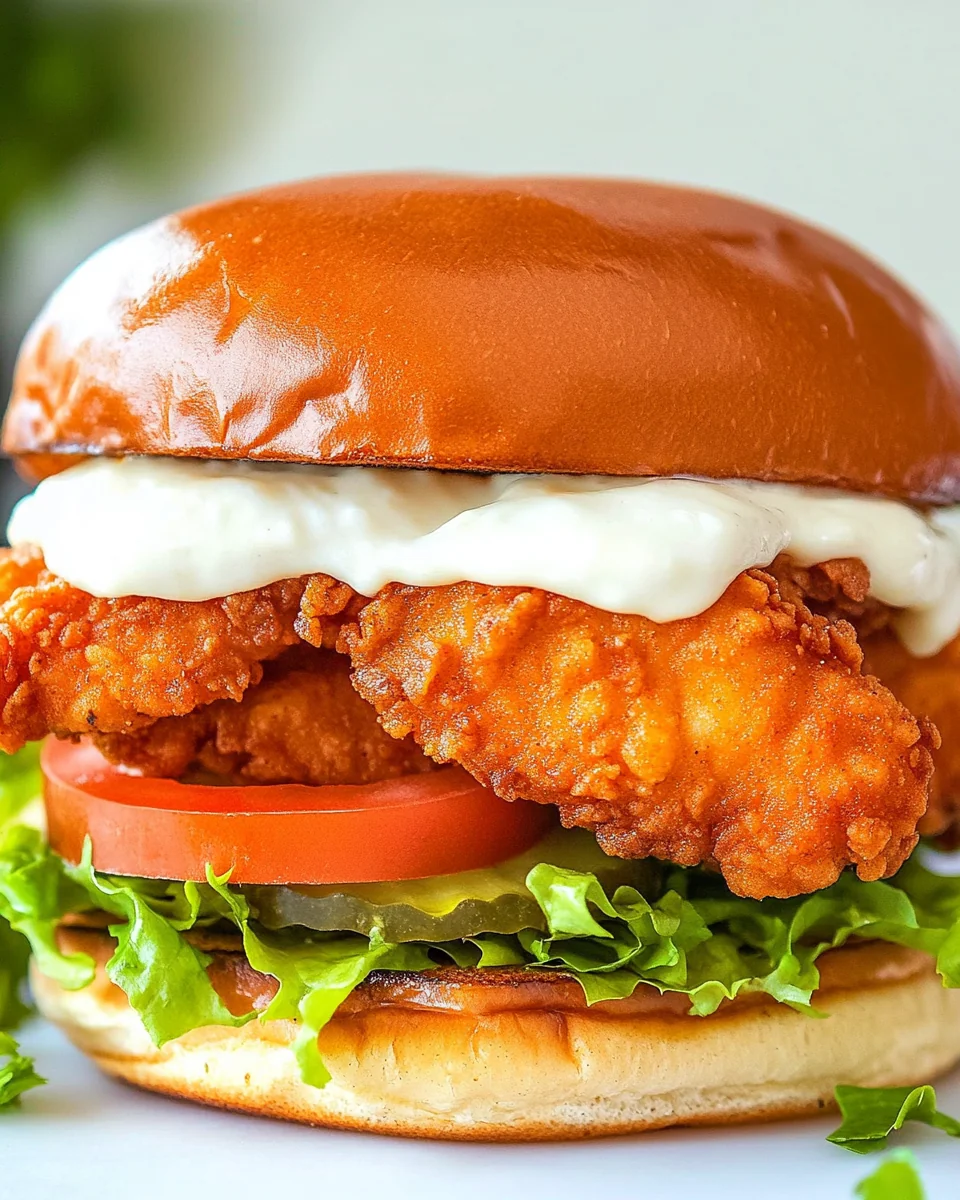 Crispy Homemade Chicken Sandwich Recipe - additional image