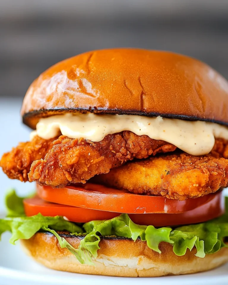 Crispy Homemade Chicken Sandwich Recipe
