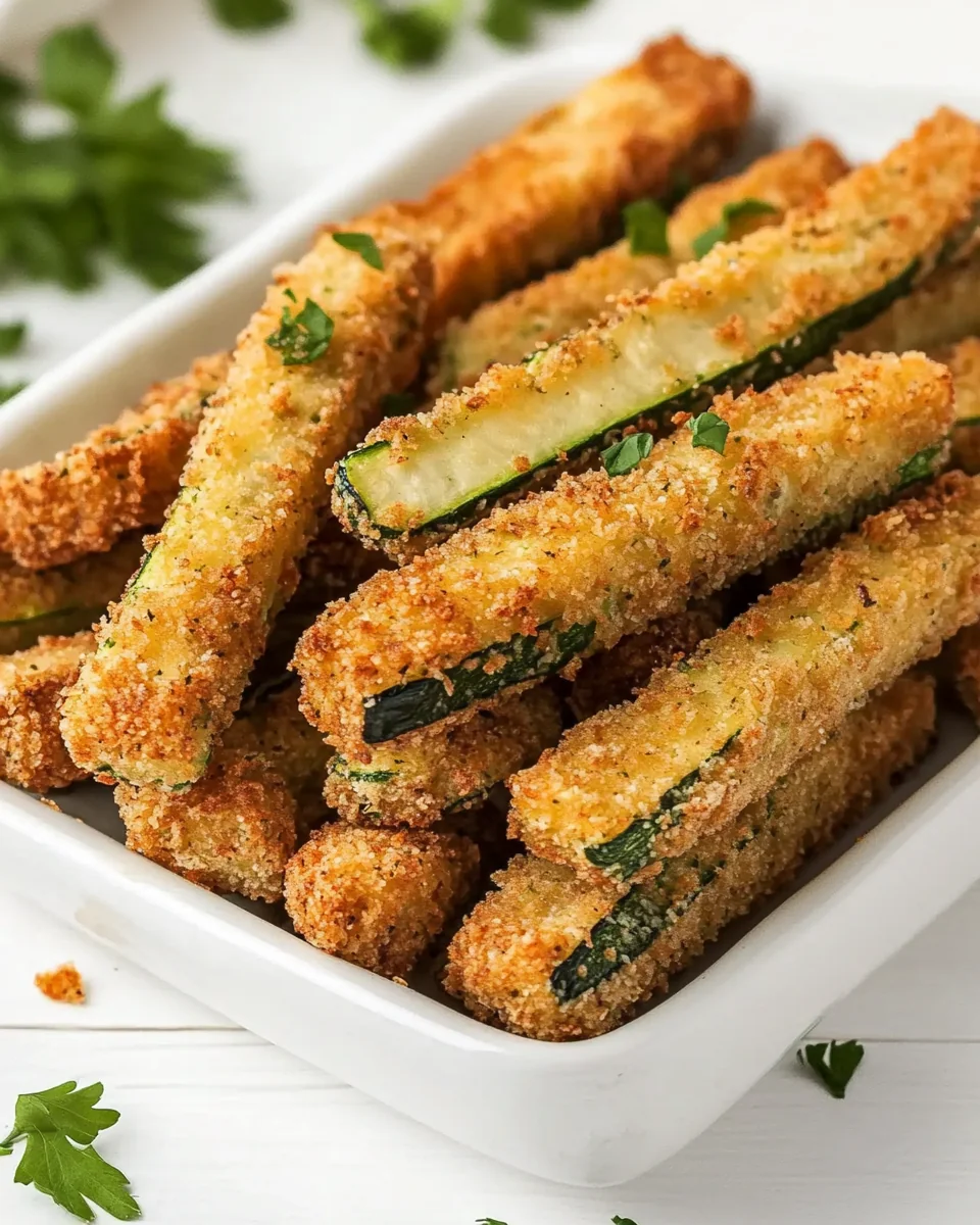 Crispy Homemade Zucchini Sticks - additional image