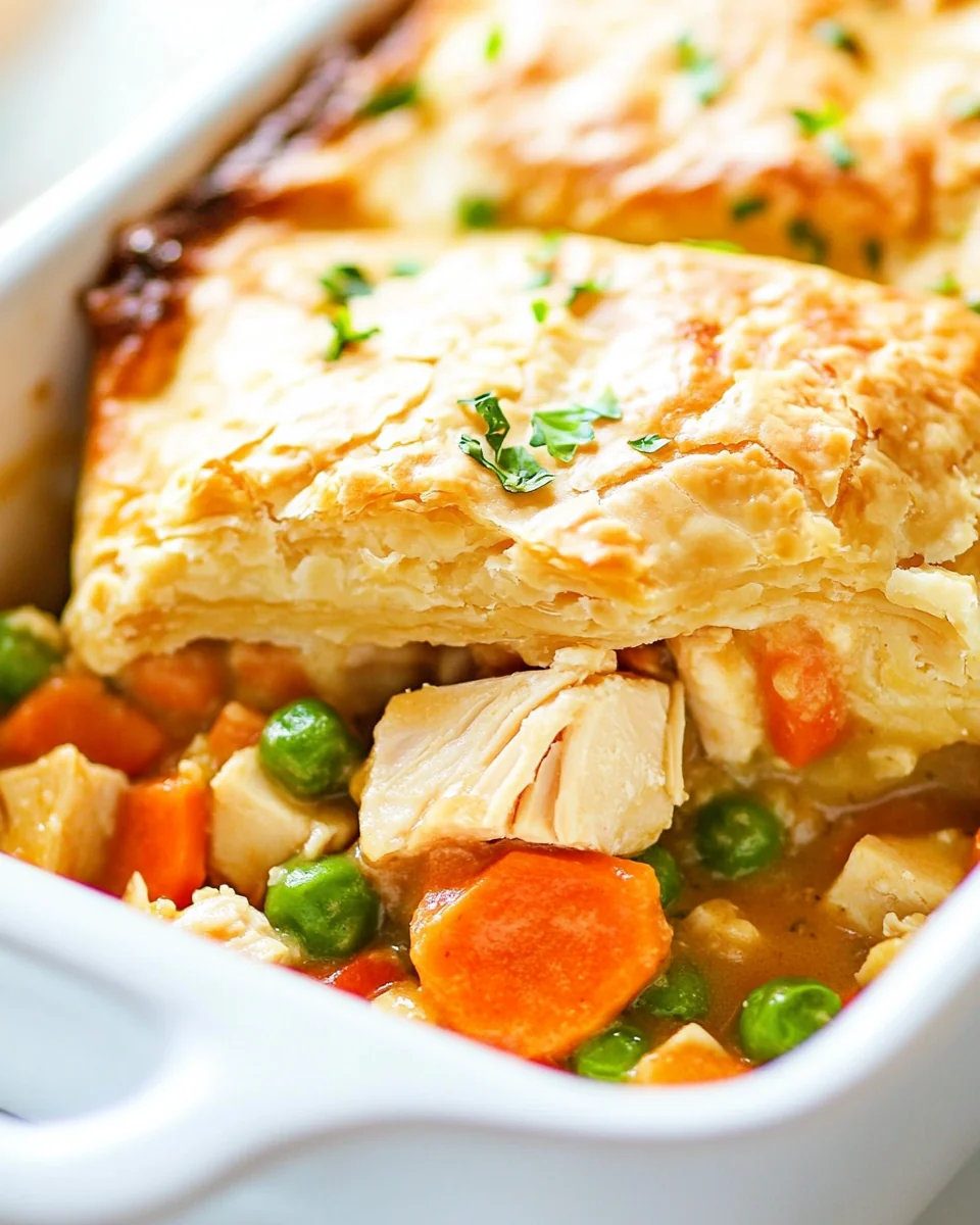 Dad's Cozy Leftover Turkey Pot Pie Casserole - additional image