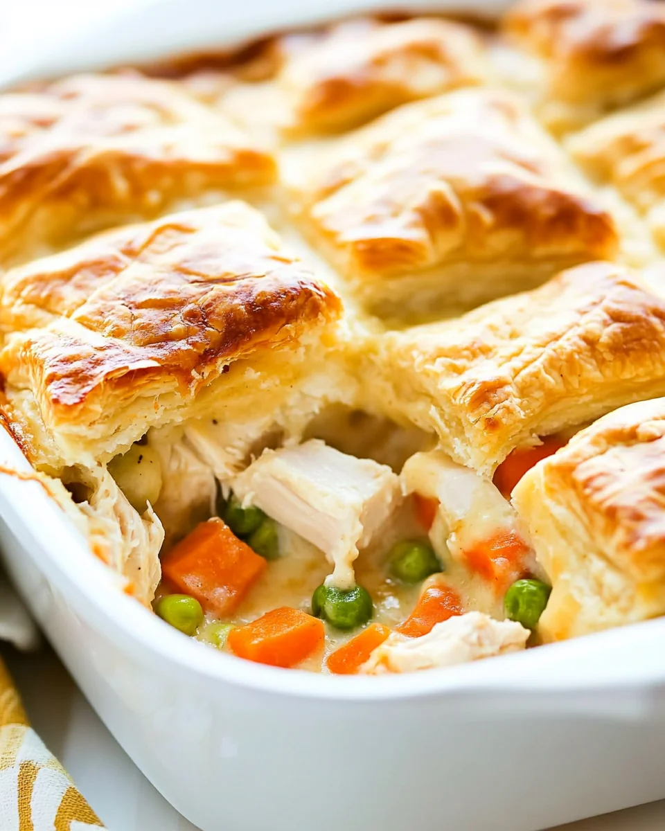 Dad's Cozy Leftover Turkey Pot Pie Casserole - additional image