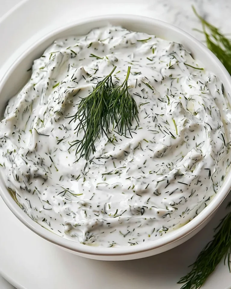 Simple and Delicious Dill Dip