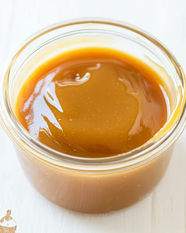 Easy Homemade Caramel Sauce Recipe