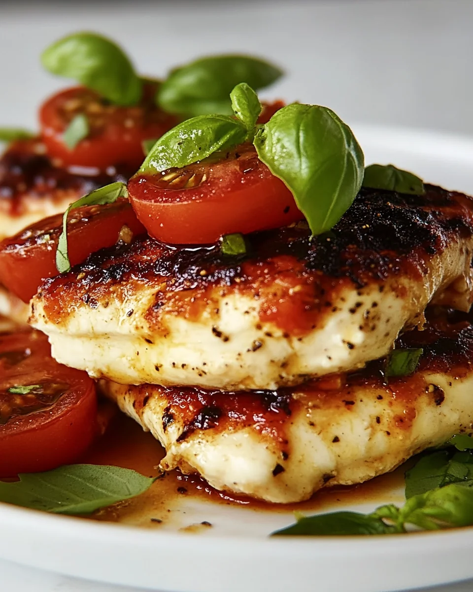 Simple Chicken Caprese Salad - additional image