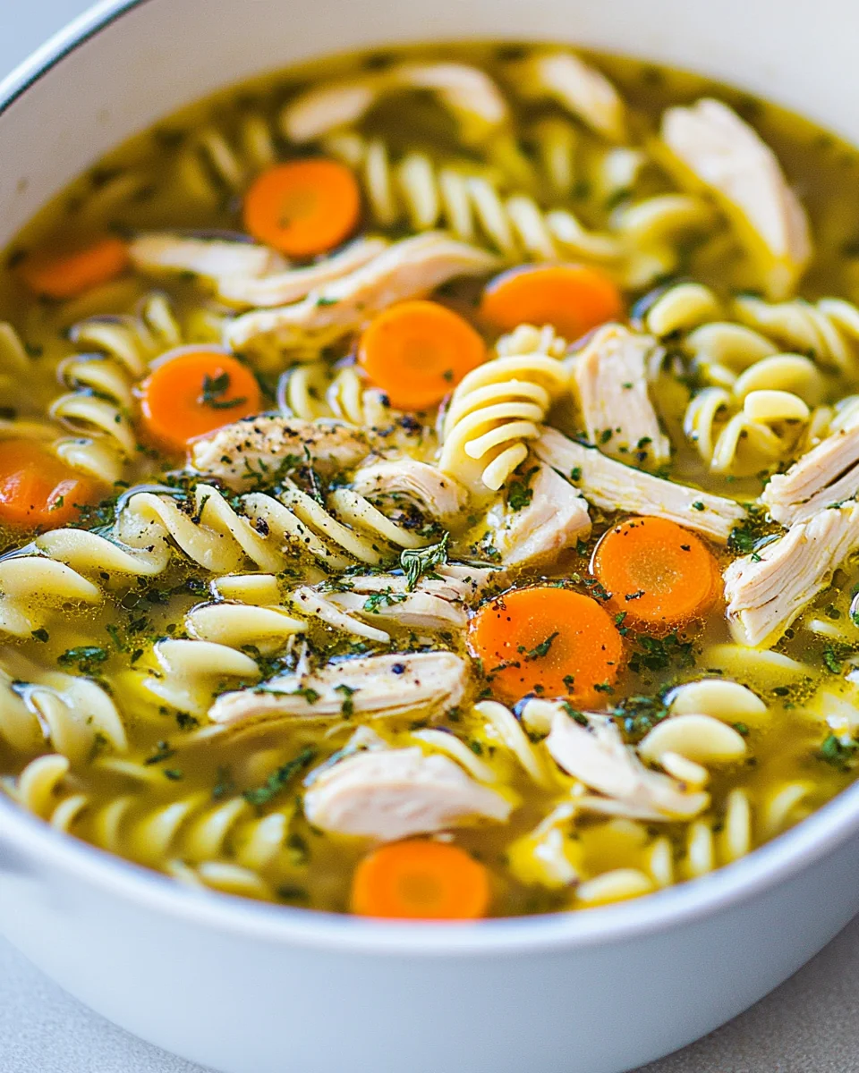 Simple Homemade Chicken Noodle Soup Recipe - additional image