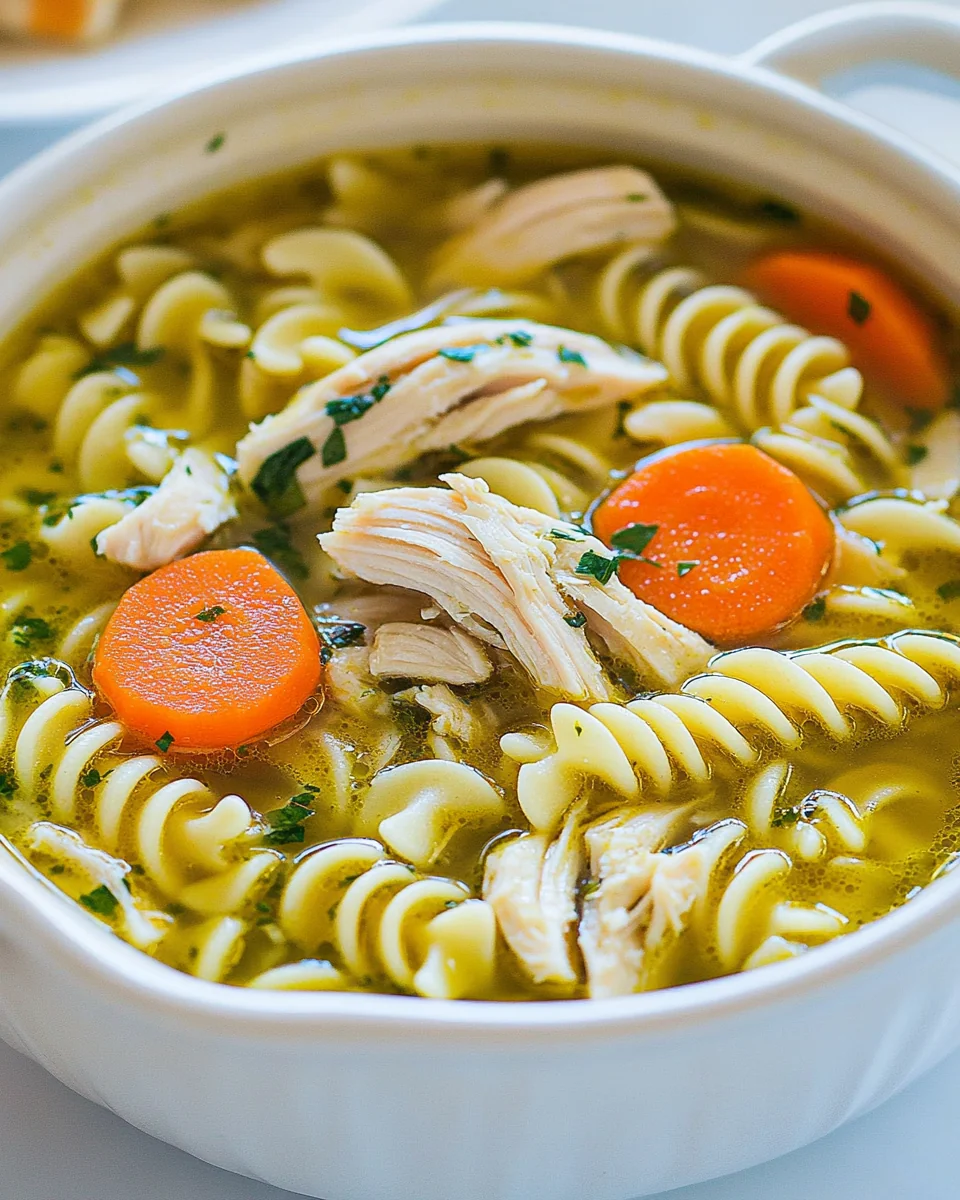 Simple Homemade Chicken Noodle Soup Recipe - additional image