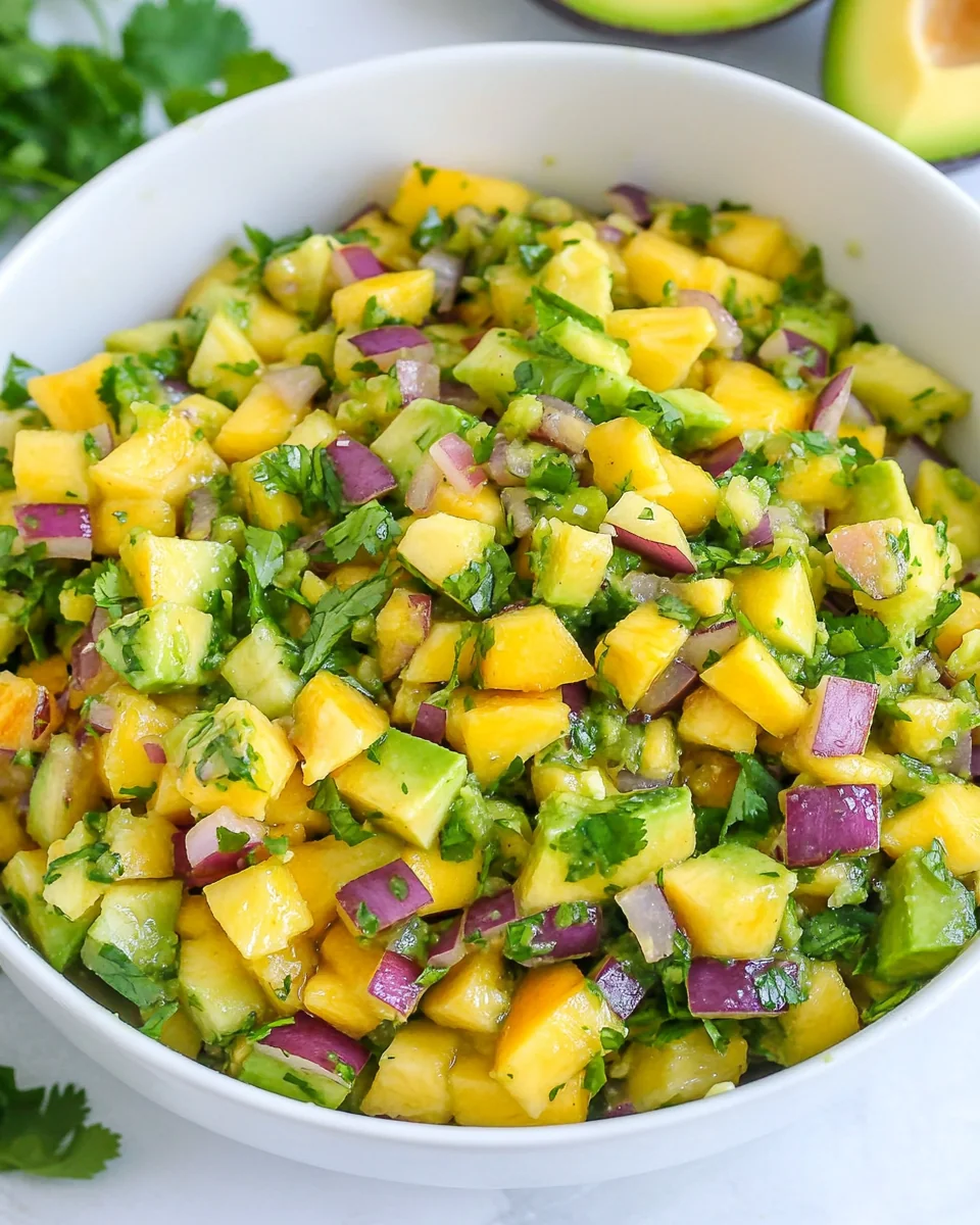 Simple Fresh Mango Salsa Recipe - additional image