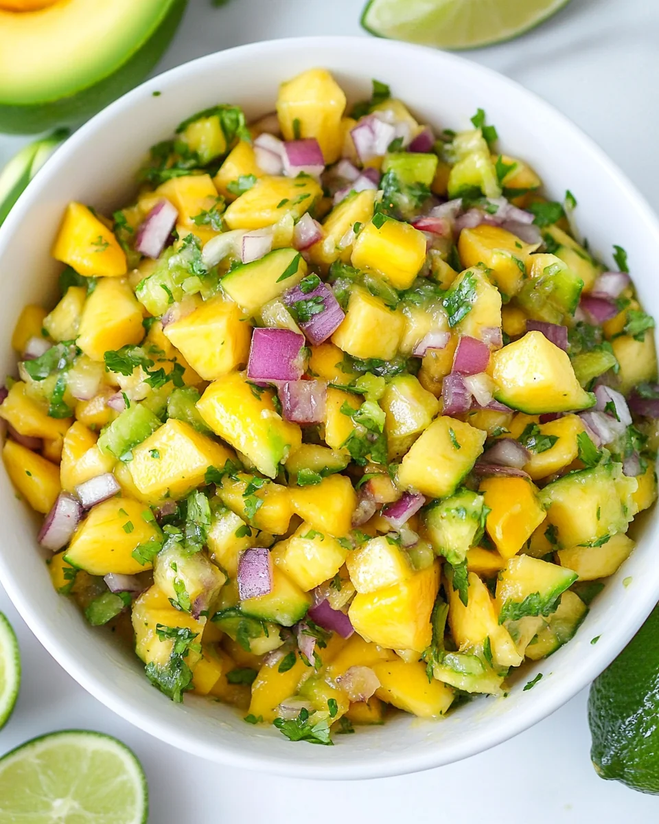 Simple Fresh Mango Salsa Recipe - additional image