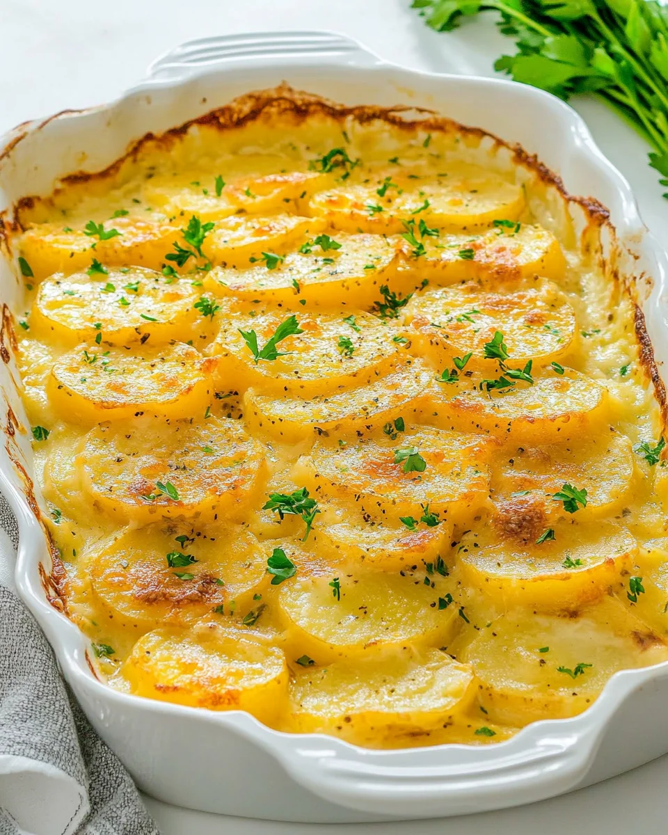Simple Homemade Scalloped Potatoes Recipe - additional image