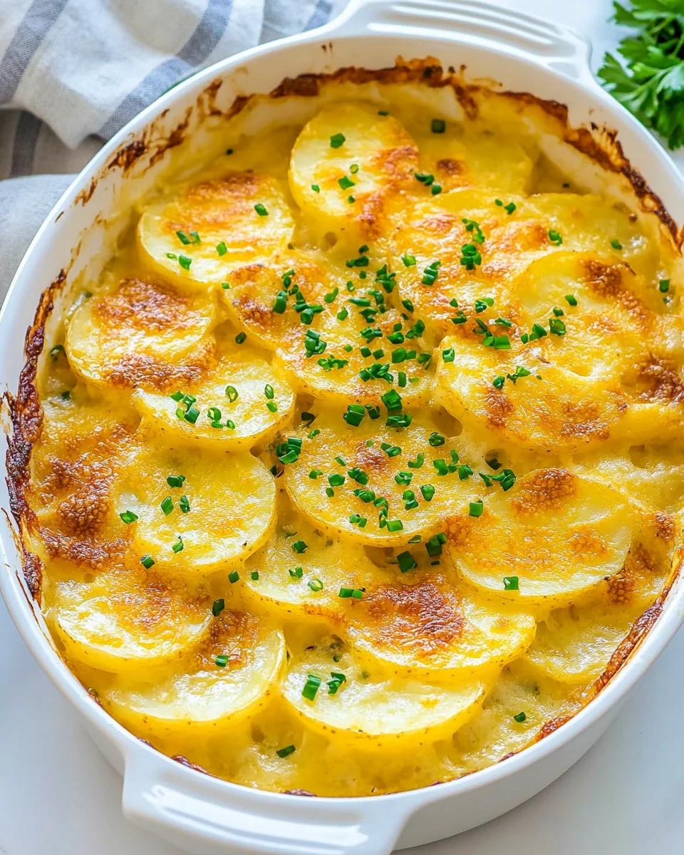 Simple Homemade Scalloped Potatoes Recipe - additional image