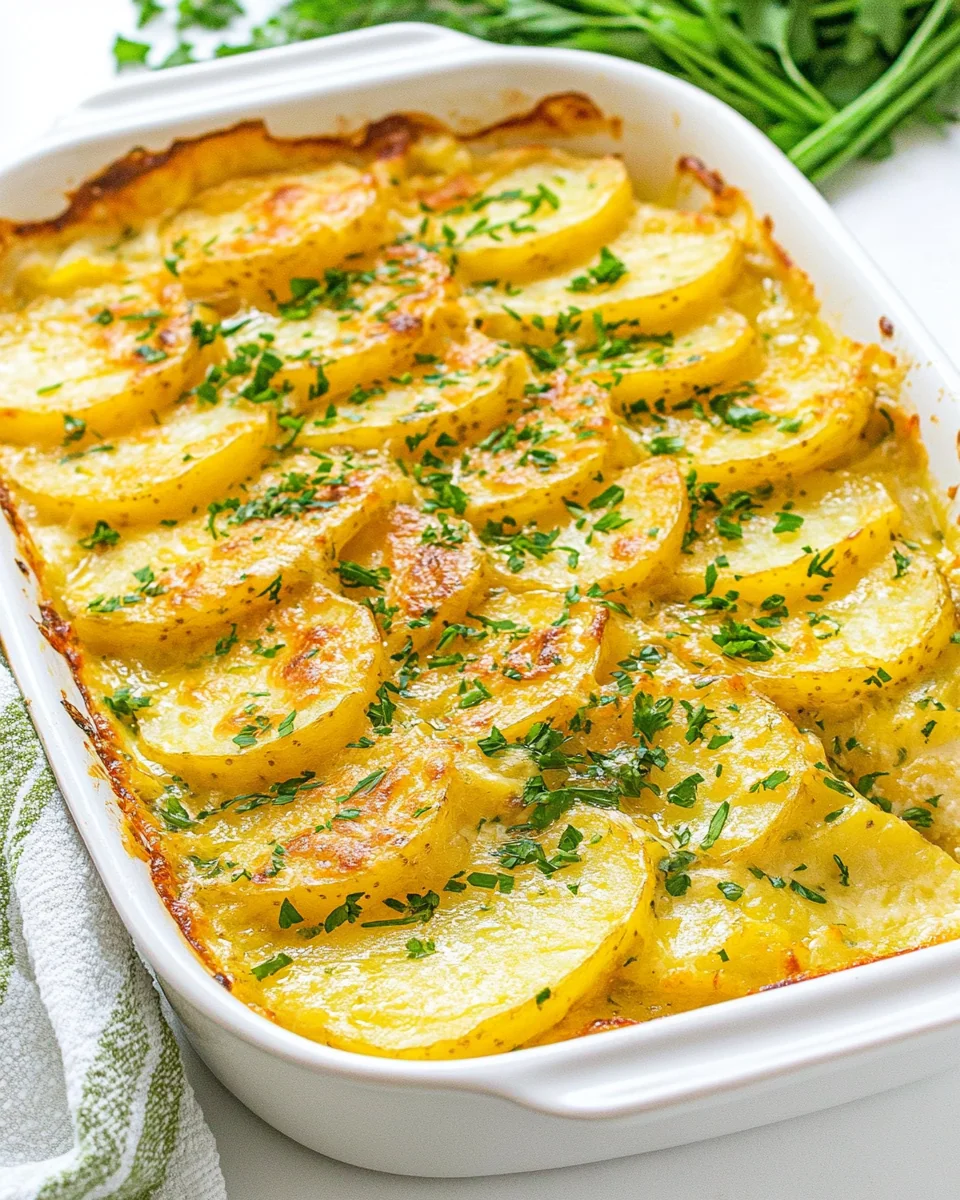 Simple Homemade Scalloped Potatoes Recipe - additional image