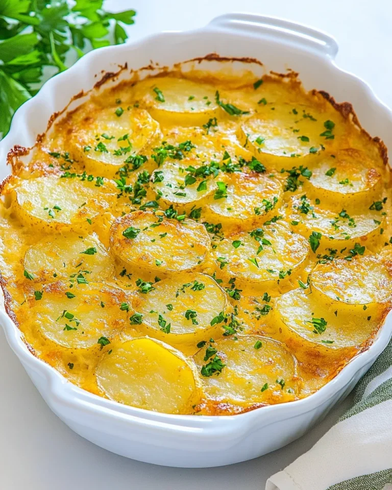 Simple Homemade Scalloped Potatoes Recipe