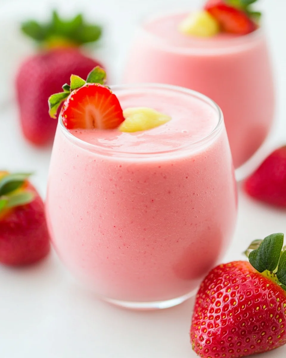 Simple Strawberry Smoothie Recipe - additional image