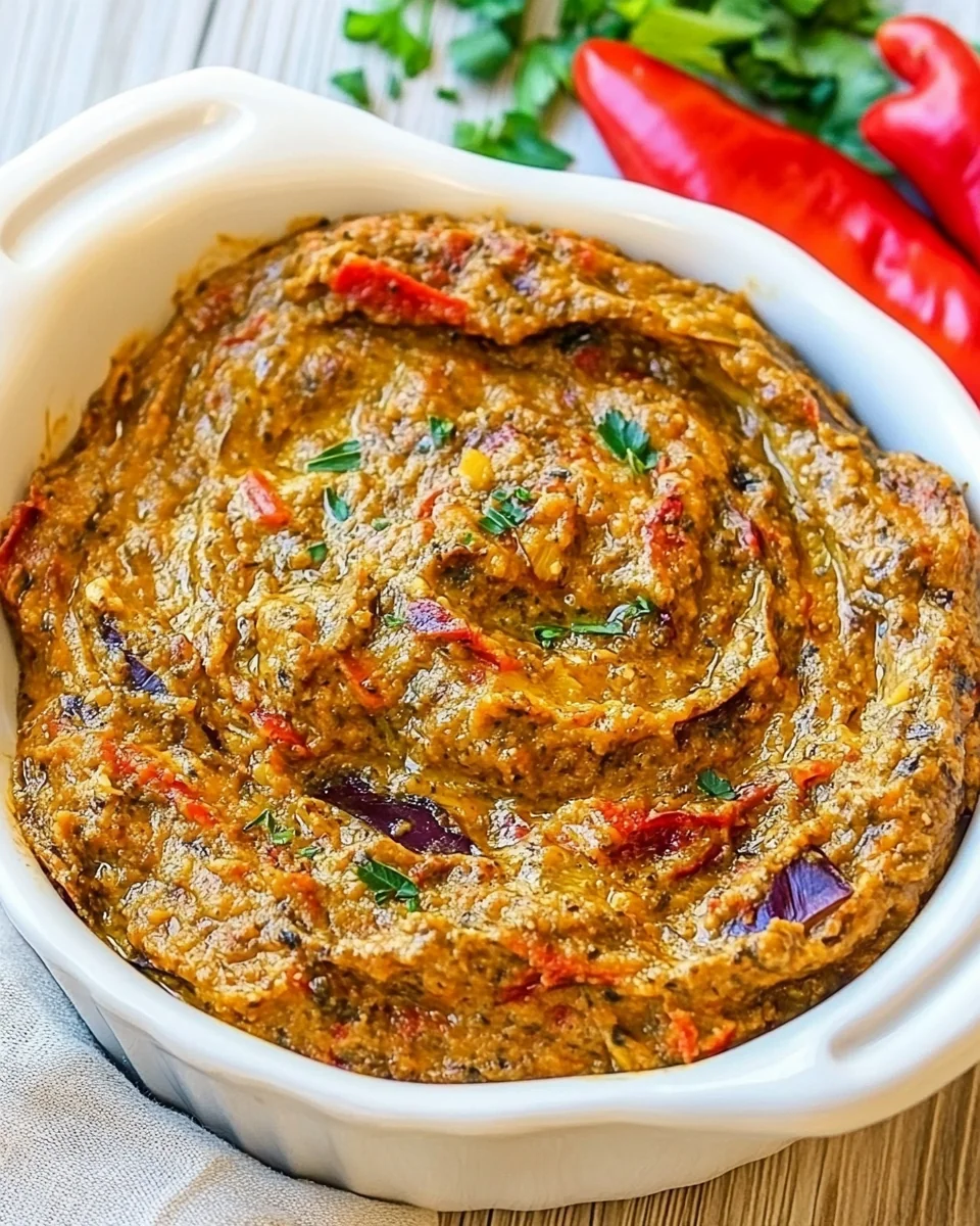 Simple Homemade Eggplant Spread Recipe - additional image