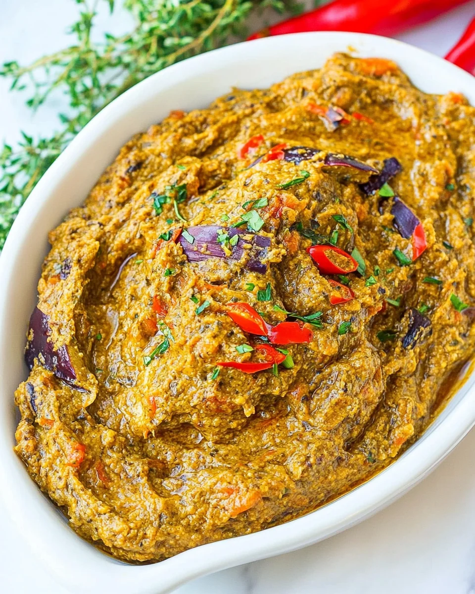 Simple Homemade Eggplant Spread Recipe - additional image