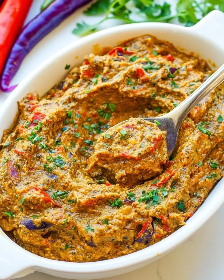 Simple Homemade Eggplant Spread Recipe