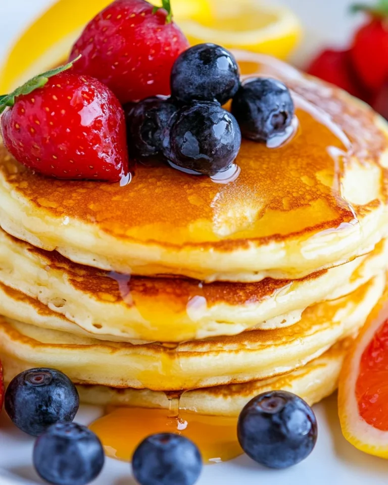 Fluffy Lemon Ricotta Pancakes That Are Light and Delicious