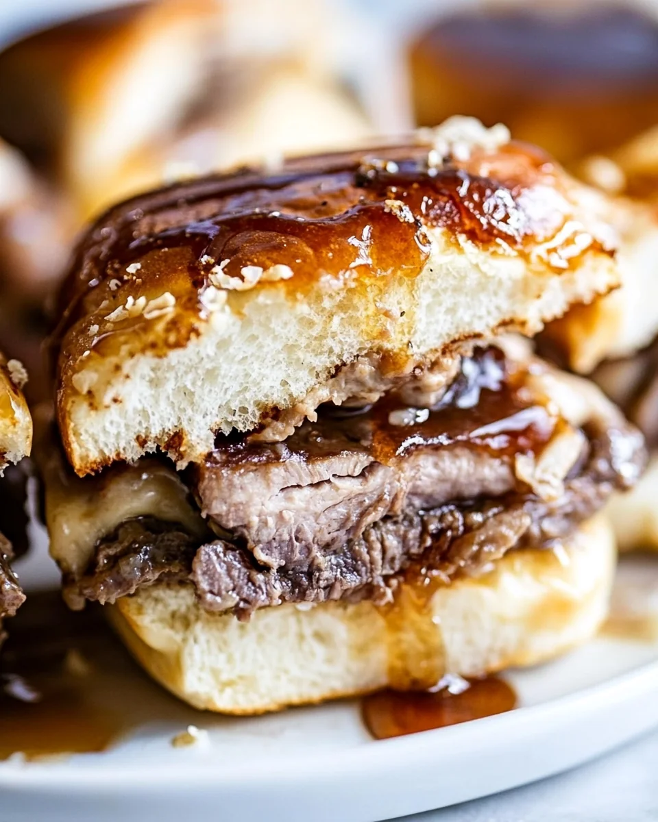Savory French Dip Sliders For A Cozy Night - additional image