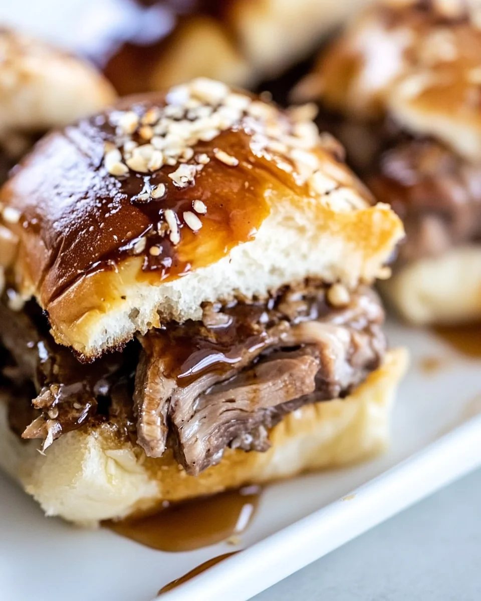 Savory French Dip Sliders For A Cozy Night - additional image