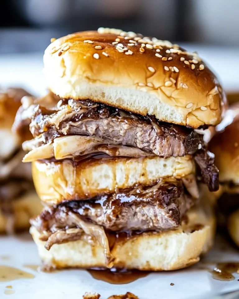 Savory French Dip Sliders For A Cozy Night