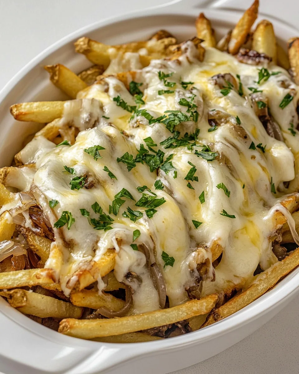 Cheesy French Onion Fries: A Delicious Comfort Food Treat - additional image