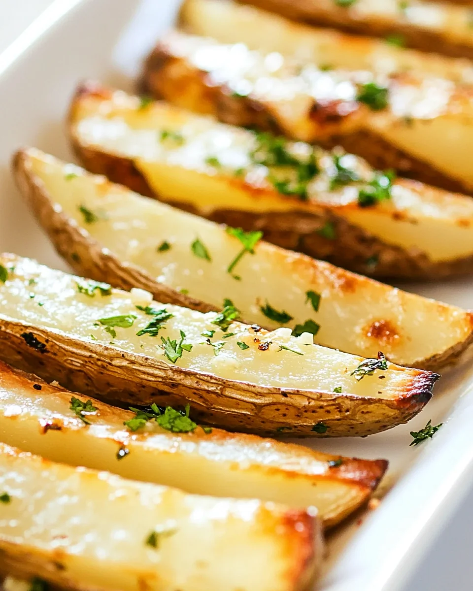 Savory Garlic Potato Wedges Perfect for Any Occasion - additional image