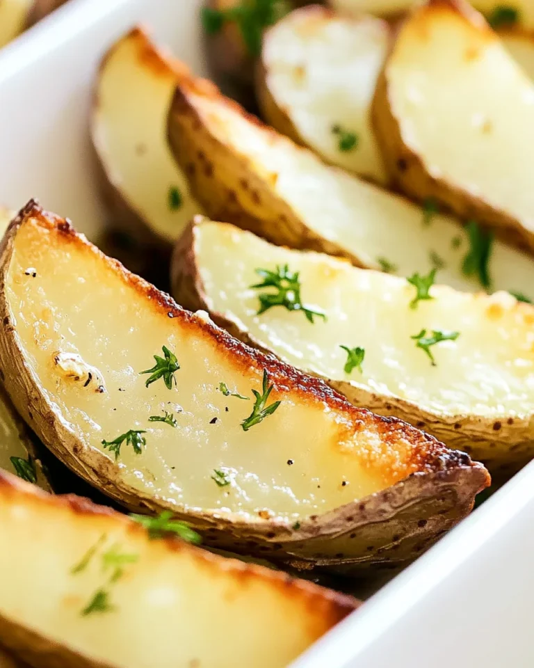 Savory Garlic Potato Wedges Perfect for Any Occasion