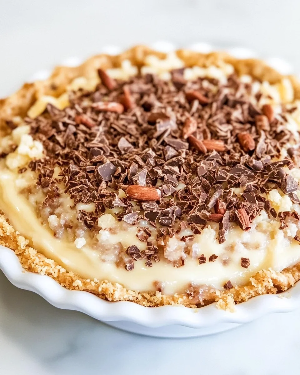 Classic German Chocolate Pie Recipe - additional image