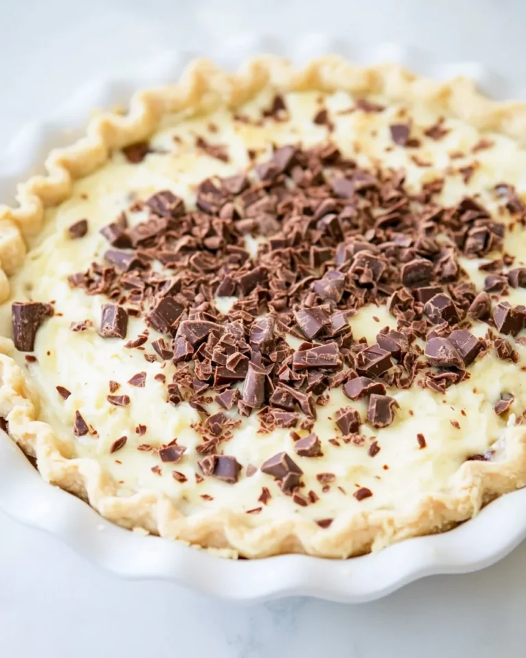 Classic German Chocolate Pie Recipe