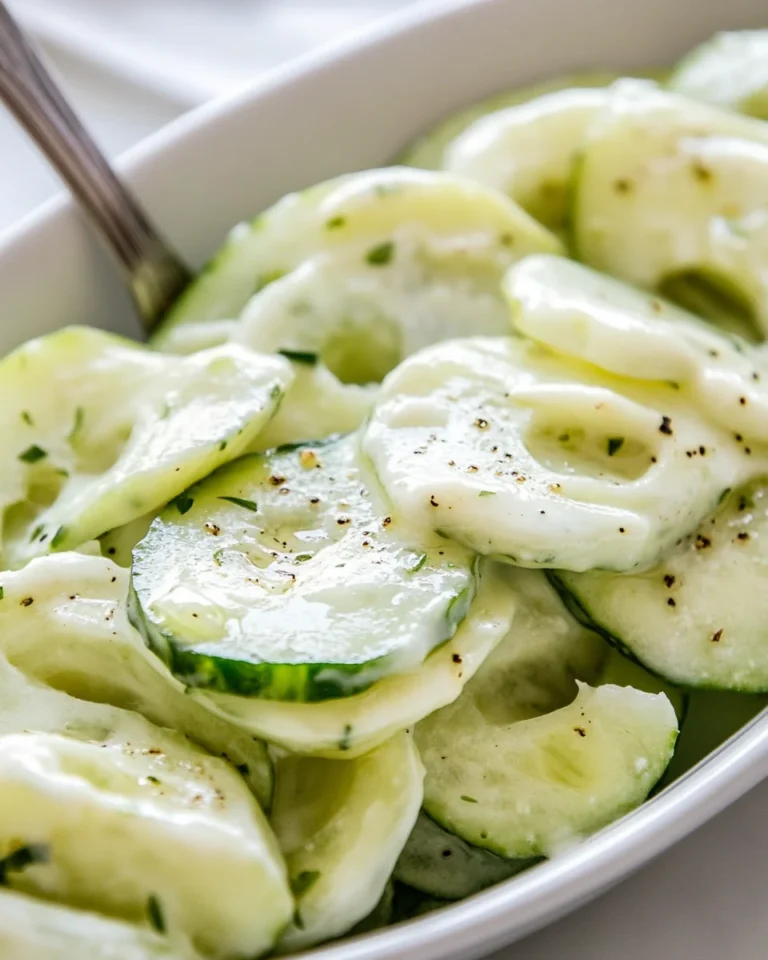 Simple German Cucumber Salad