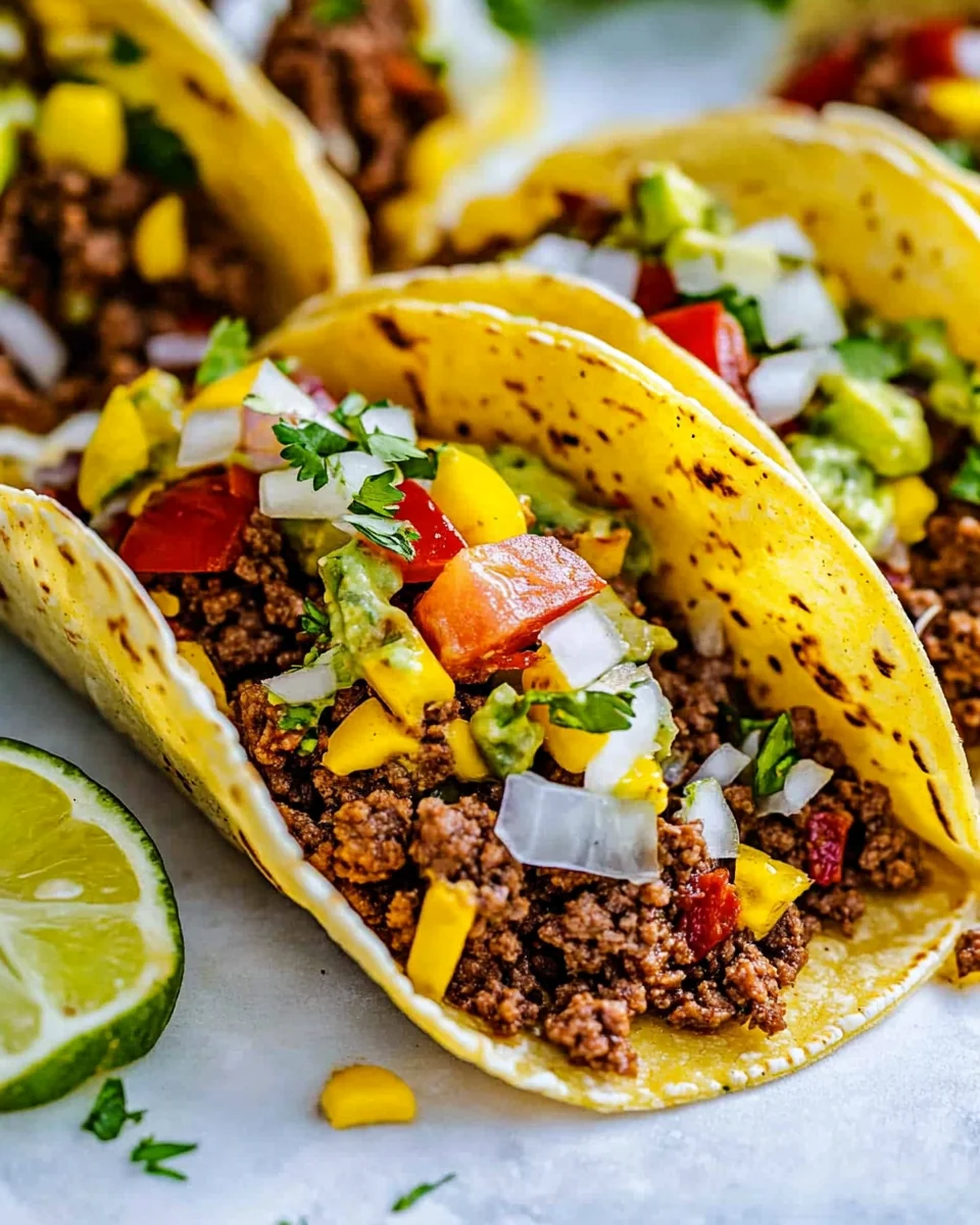 Simple Homemade Beef Tacos - additional image