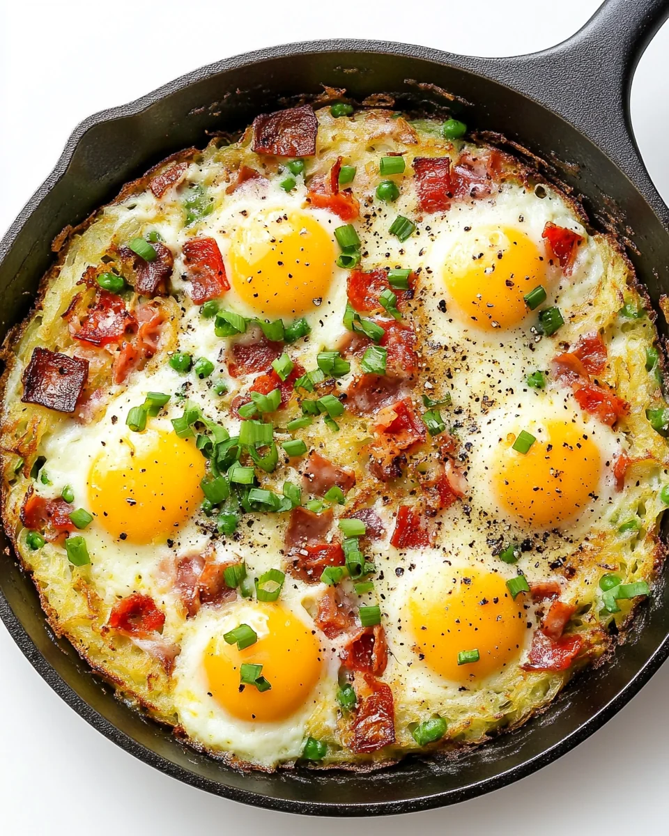 Simple Hash Brown Breakfast Skillet - additional image