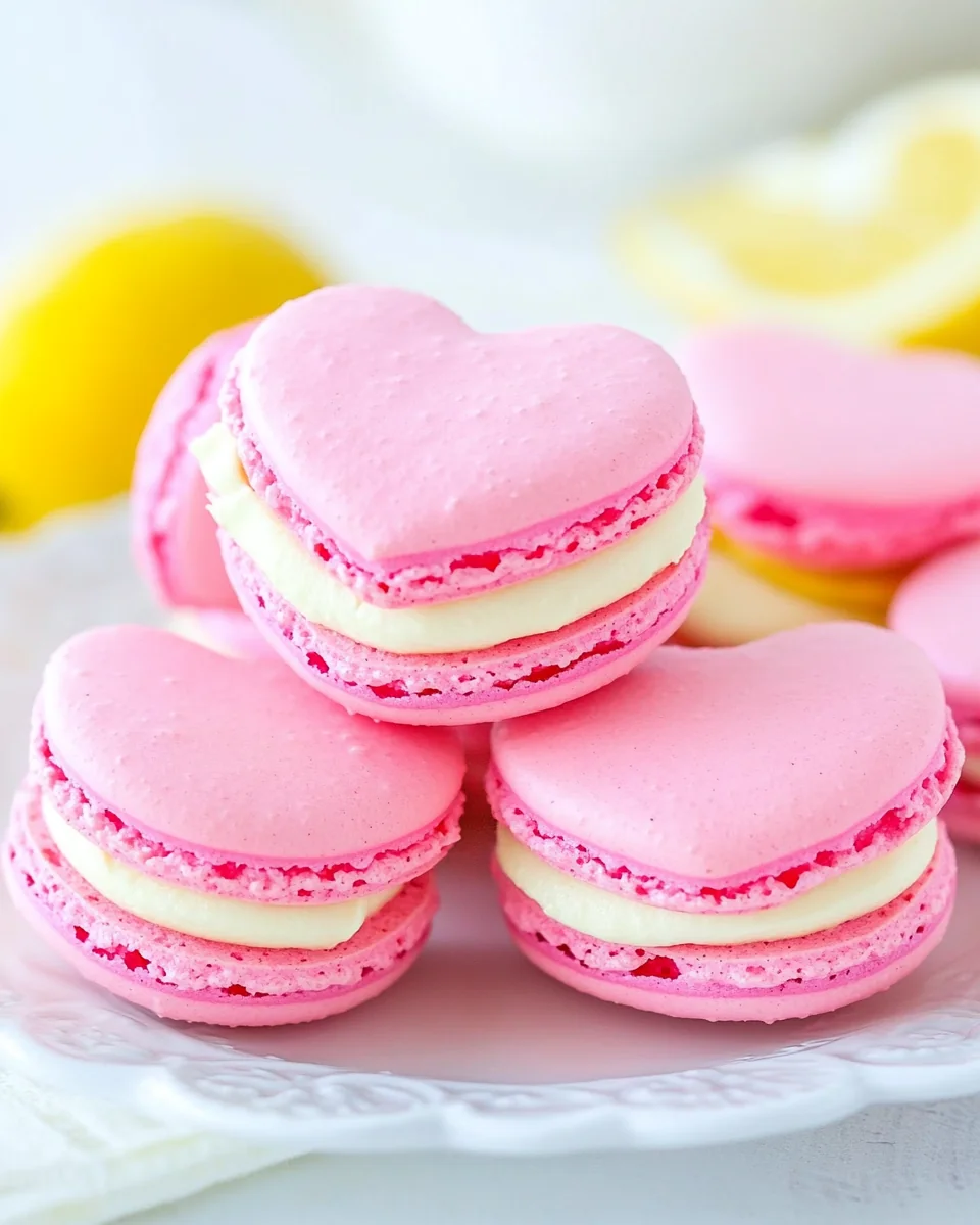 Classic Macarons With Lemon Buttercream Filling - additional image