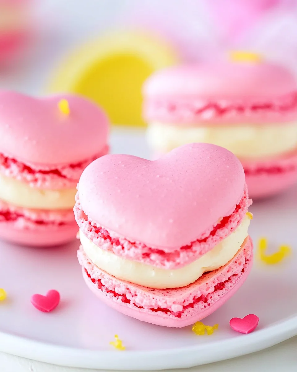 Classic Macarons With Lemon Buttercream Filling - additional image