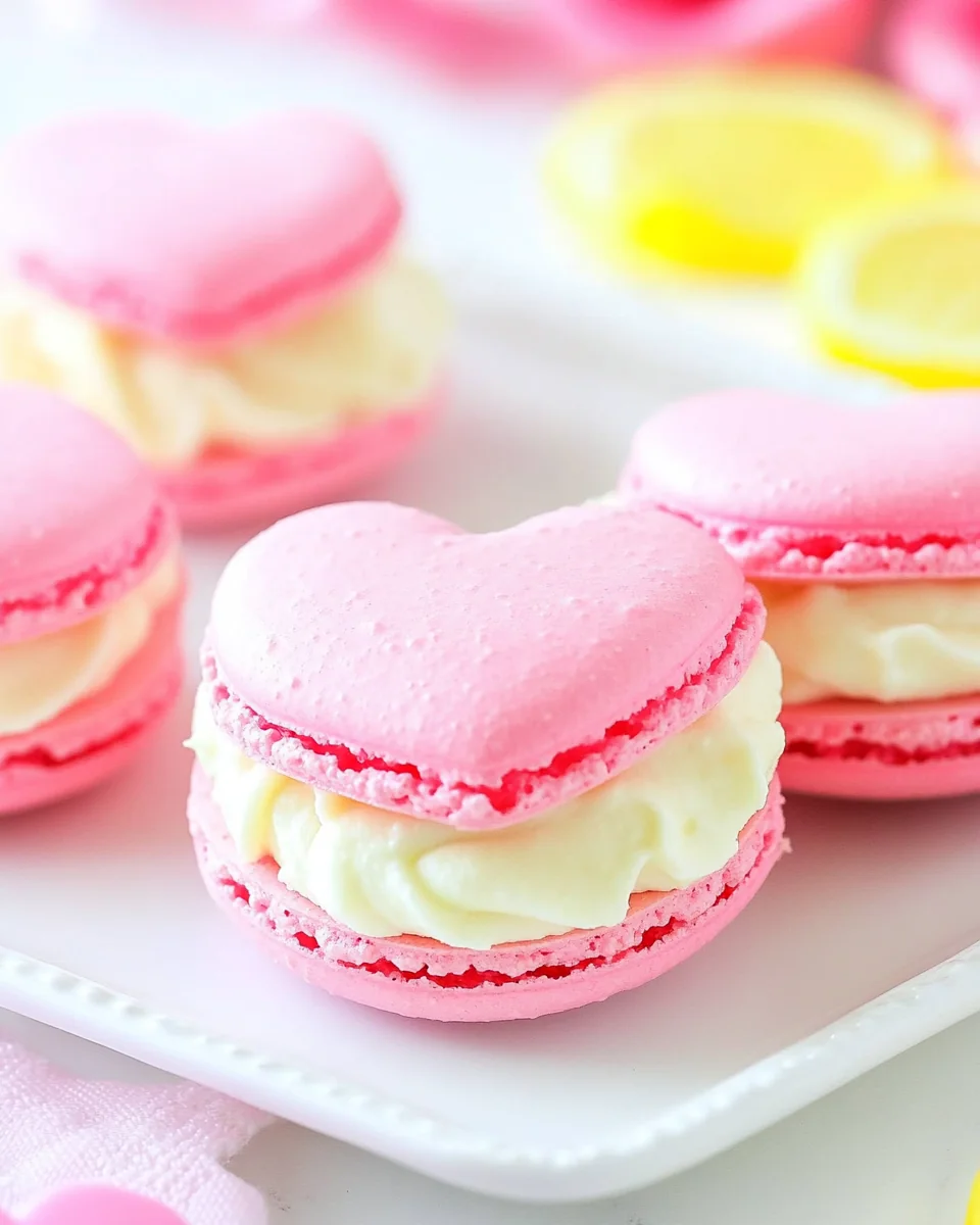 Classic Macarons With Lemon Buttercream Filling - additional image