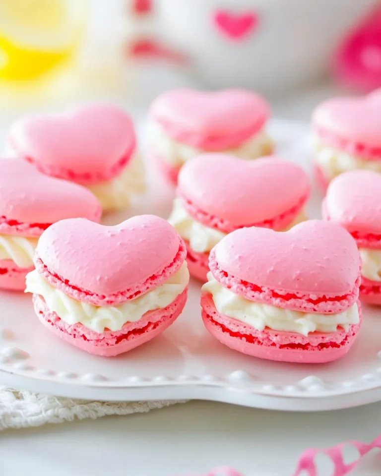 Classic Macarons With Lemon Buttercream Filling