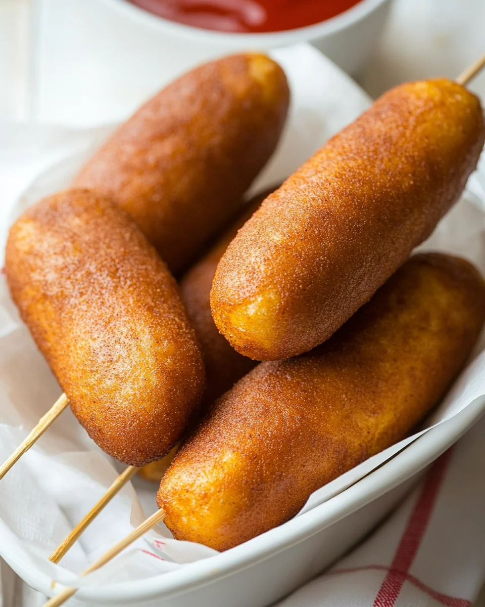 Delicious Homemade Corn Dogs Recipe - additional image