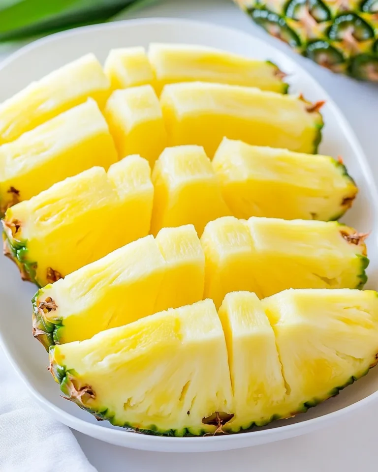 Perfectly Simple Pineapple Boats Made Fresh at Home