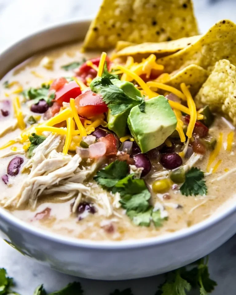 Perfectly Creamy Instant Pot White Chicken Chili Recipe