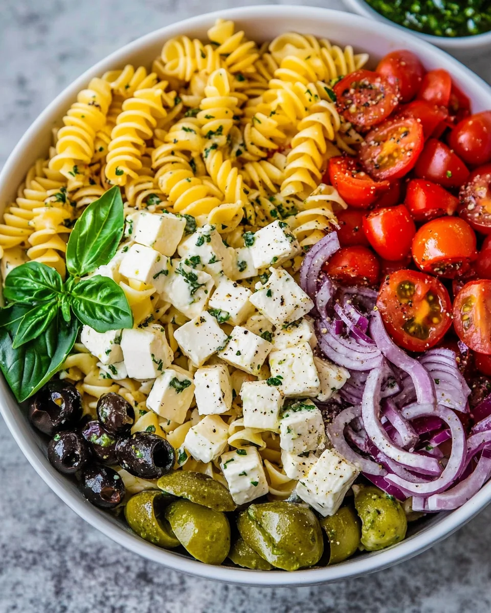Simple Italian Pasta Salad Recipe - additional image