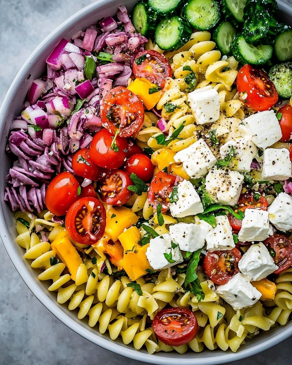 Simple Italian Pasta Salad Recipe - additional image