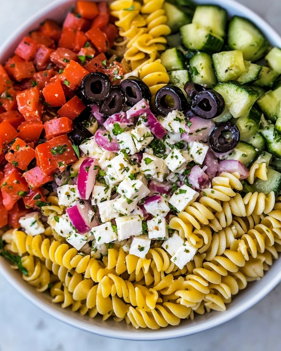 Simple Italian Pasta Salad Recipe - additional image